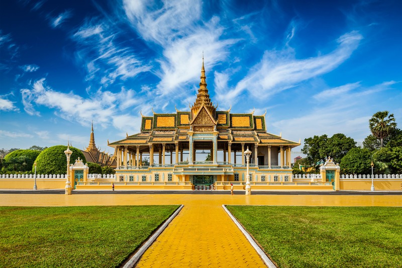 Phnom Penh Palazzo reale