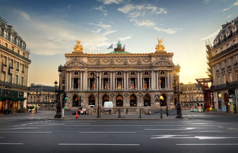 Opéra Garnier vista dall'esterno