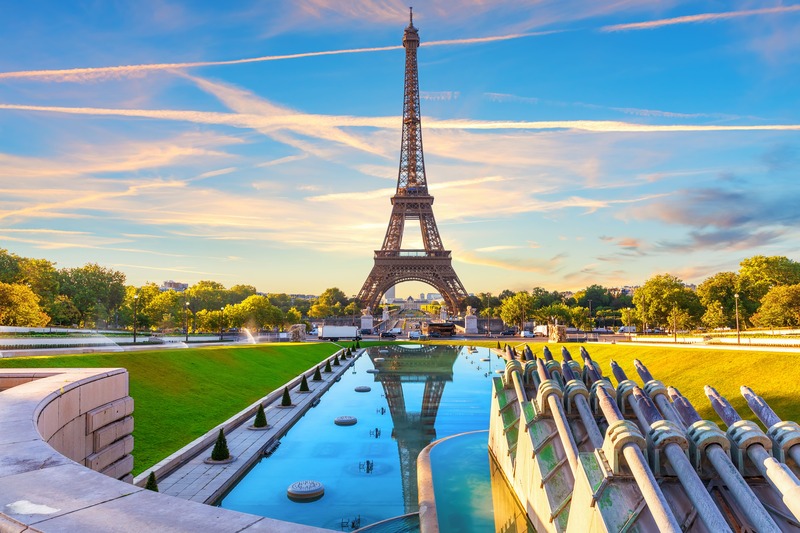 Trocadero e Tour Eiffel