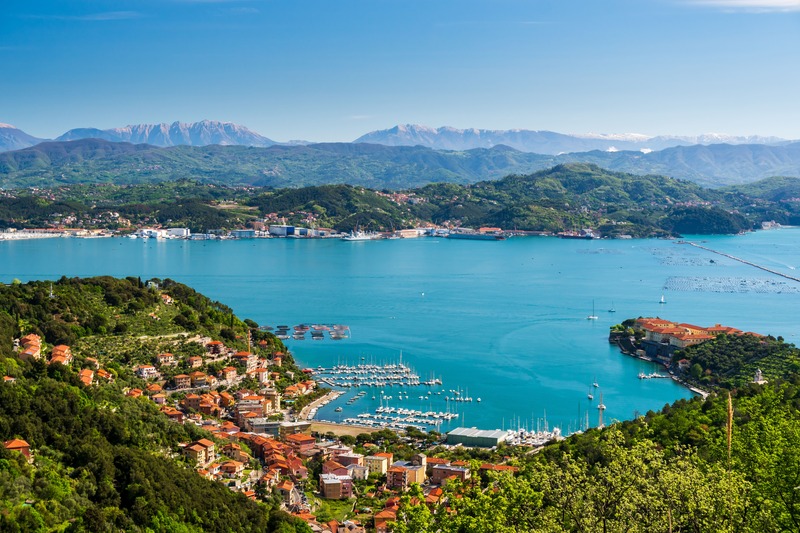 Golfo dei Poeti vista panoramica